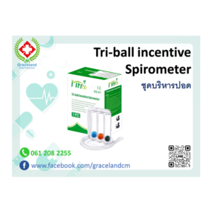 Tri-balls incentive Spirometer